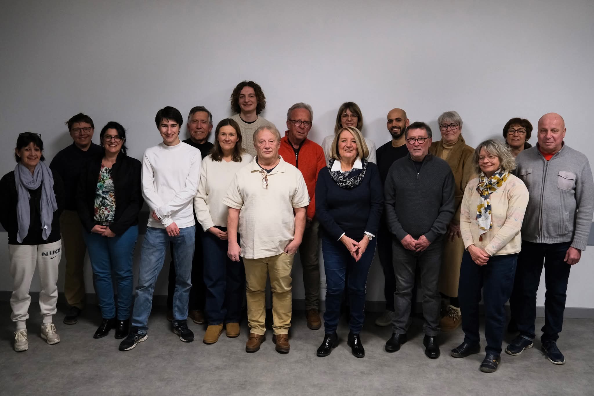 L'équipe Agir et Vivre ensemble à Monistrol